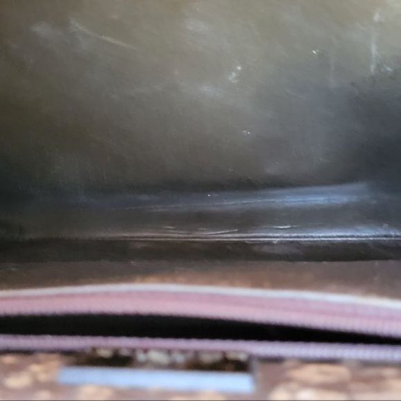 GREY BUFFALO SKIN HANDBAG - Picture 8 of 11